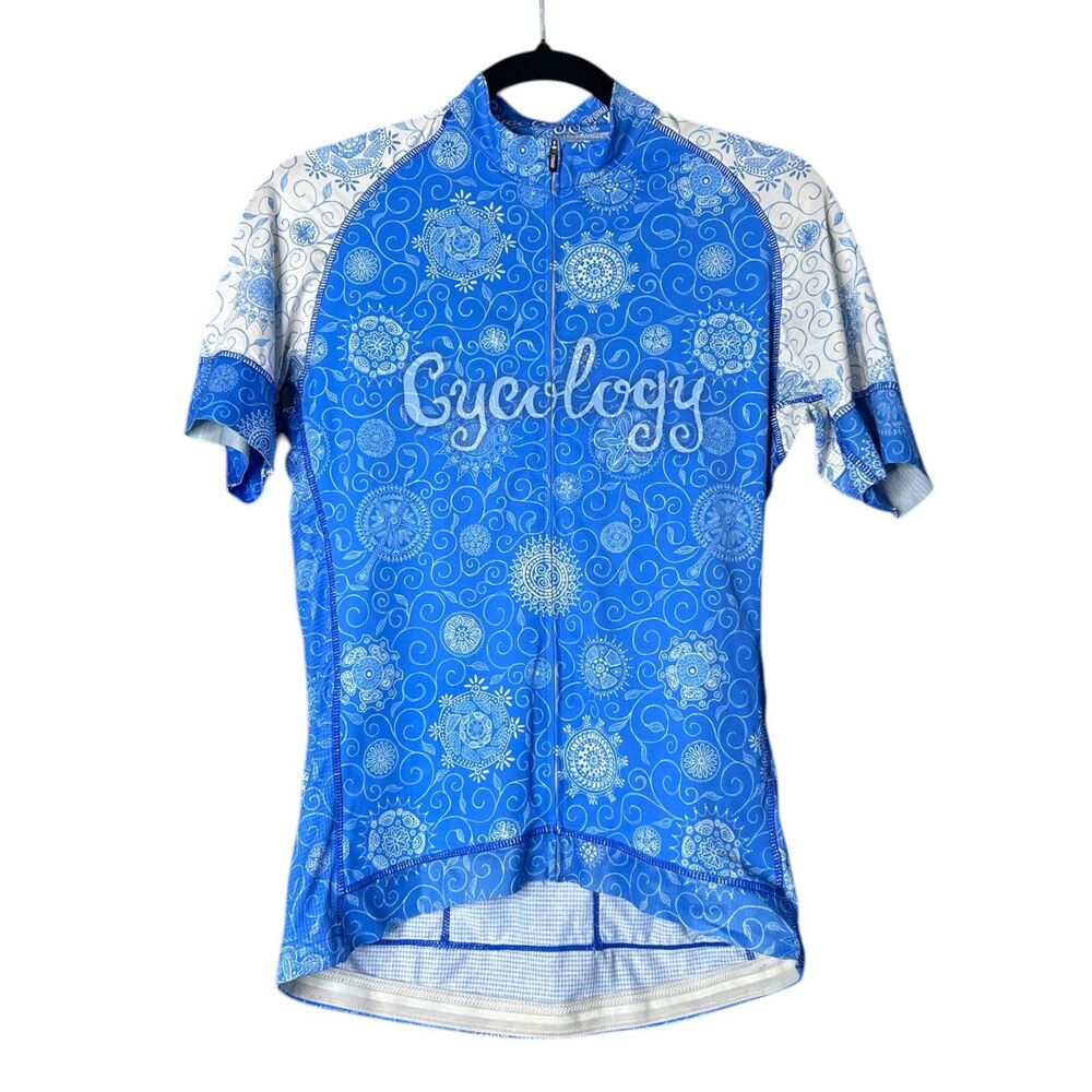 Cycology Womens Tree of Life Cycling Jersey Shirt XL Athlete Performance Bike